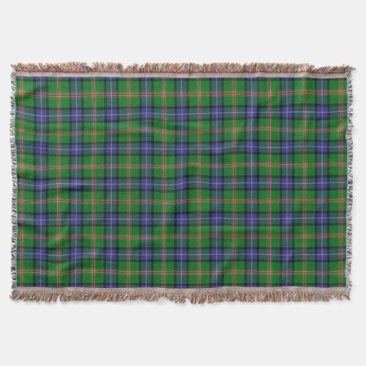 Clan Jones Tartan Deken (Voorkant)