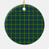 Clan Jones Tartan Keramisch Ornament (Achterkant)