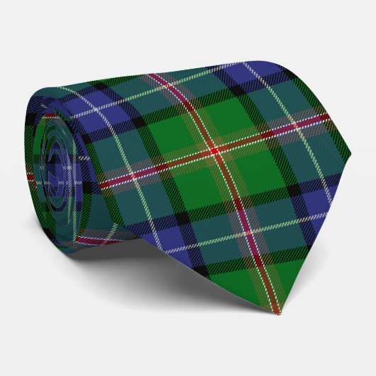 Clan Jones Tartan Stropdas (Opgerold)