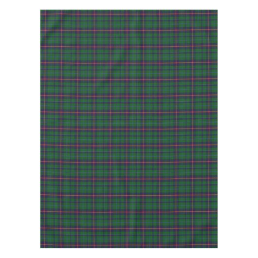 Clan Jonge Tartan Plaid Tafeldoek Tafelkleed (Voorkant)