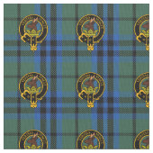 Clan Keith Ancient Tartan & Crest Fabric Stof (Close Up)