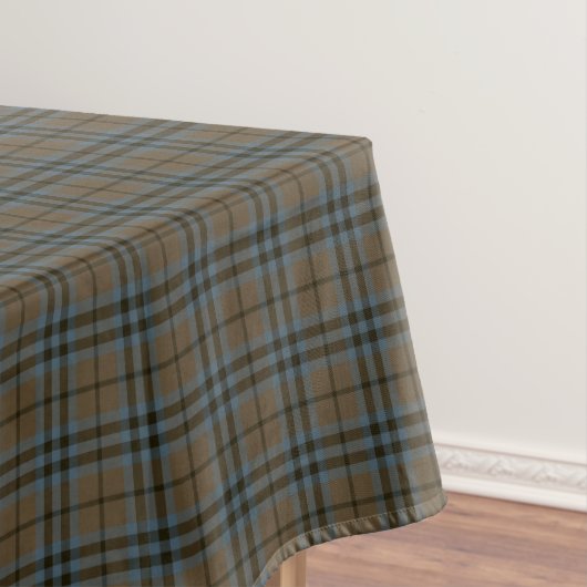 Clan Keith Brown en Grey Verweerde Tartan Tafelkleed (Voorbeeld)