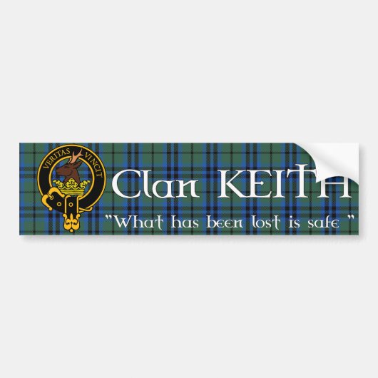 Clan Keith Bumpersticker (Voorkant)