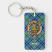 Clan Keith Crest Acrylische Sleutelhanger (Voorkant)
