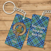 Clan Keith Crest Acrylische Sleutelhanger