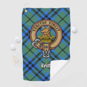 Clan Keith Crest Golf Towel Golfhanddoek (Insitu)