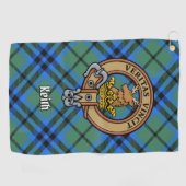 Clan Keith Crest Golf Towel Golfhanddoek (Horizontaal)