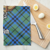 Clan Keith Crest Kitchen Towel Theedoek (Quarter Fold)