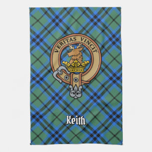 Clan Keith Crest Kitchen Towel Theedoek