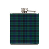 Clan Keith Donker Groen Modern Schots Tartan Heupfles (Achterkant)