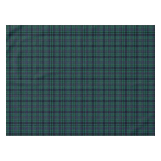 Clan Keith Donker Groen Modern Schots Tartan Tafelkleed (Voorkant (Horizontaal))
