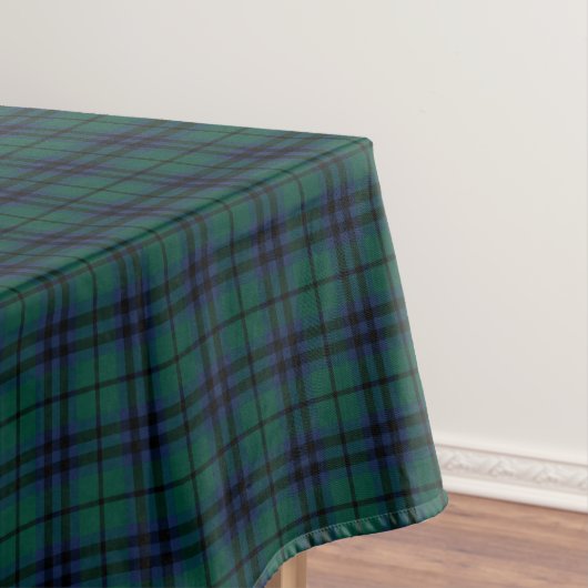 Clan Keith Donker Groen Modern Schots Tartan Tafelkleed (Voorbeeld)