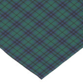 Clan Keith Donkerblauw en Groen Modern Tartan Korte Tafelloper (Hoek)