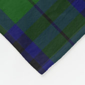 Clan Keith Modern Tartan Pset Fleece Deken (Hoek)
