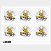 Clan Keith Ronde Sticker (Vel)
