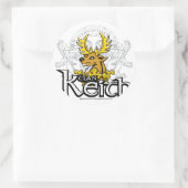 Clan Keith Ronde Sticker (Tas)