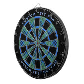 Clan Keith Tartan Dart Board Dartbord (Voorkant Rechts)