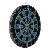 Clan Keith Tartan Dart Board Dartbord (Voorkant Links)