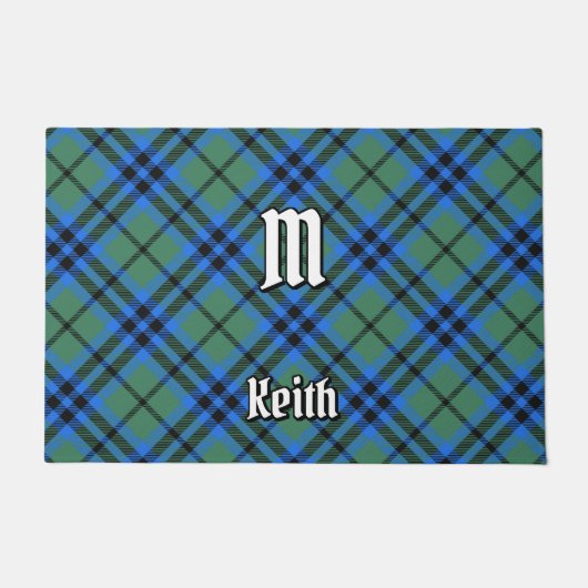 Clan Keith Tartan Doormat Deurmat (Voorkant)