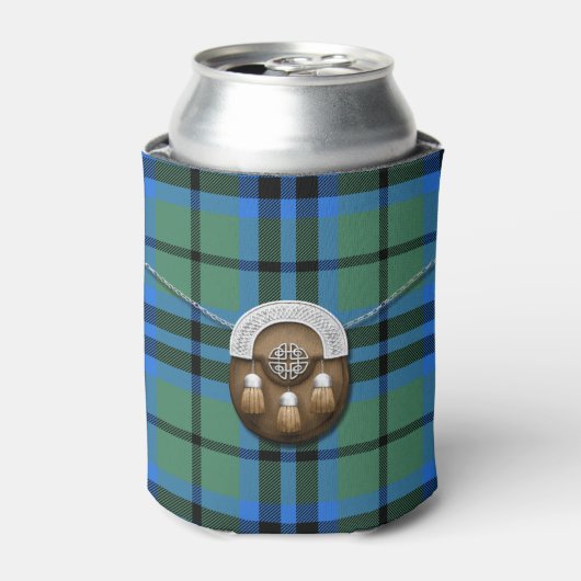 Clan Keith Tartan en Sporran Blikjeskoeler (Blikje Voorkant)