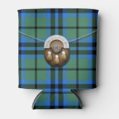 Clan Keith Tartan en Sporran Blikjeskoeler (Voorkant)
