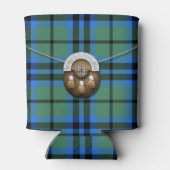 Clan Keith Tartan en Sporran Blikjeskoeler (Achterkant)