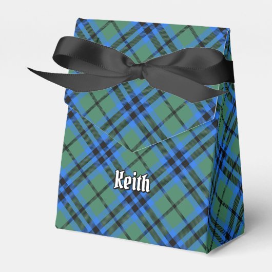 Clan Keith Tartan Favor Box Bedankdoosjes (Voorkant Zijde)
