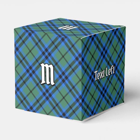 Clan Keith Tartan Favor Box Bedankdoosjes (Achterkant)