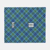 Clan Keith Tartan Fleece Blanket Deken (Voorkant (Horizontaal))