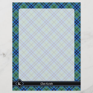 Clan Keith Tartan Flyer