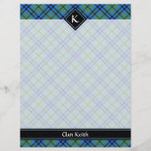 Clan Keith Tartan Flyer (Achterkant)