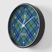 Clan Keith Tartan Grote klok (Hoek)