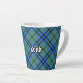 Clan Keith Tartan Latte Mok (Rechterhoek)
