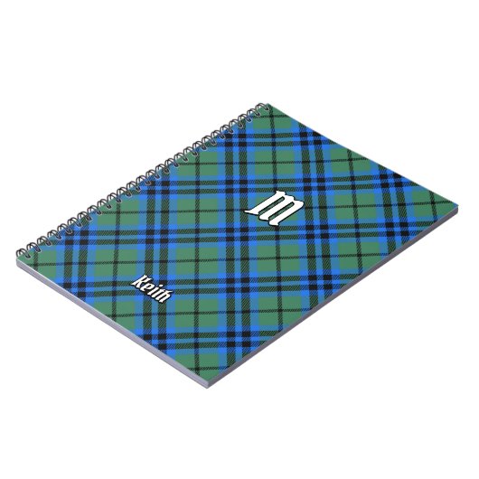 Clan Keith Tartan Notitieboek (Linkerzijde)
