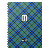 Clan Keith Tartan Notitieboek (Voorkant)