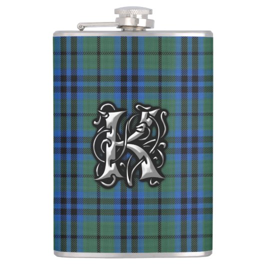 Clan Keith Tartan Old Scotland Flask Heupfles (Voorkant)
