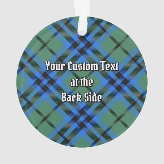 Clan Keith Tartan Ornament (achterkant)