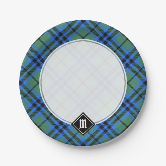 Clan Keith Tartan Paper Borden Papieren Bordje (Voorkant)