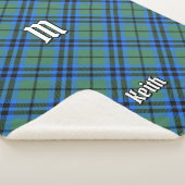 Clan Keith Tartan Sherpa Blanket Sherpa Deken (3/4)