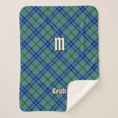Clan Keith Tartan Sherpa Blanket Sherpa Deken (Voorkant)