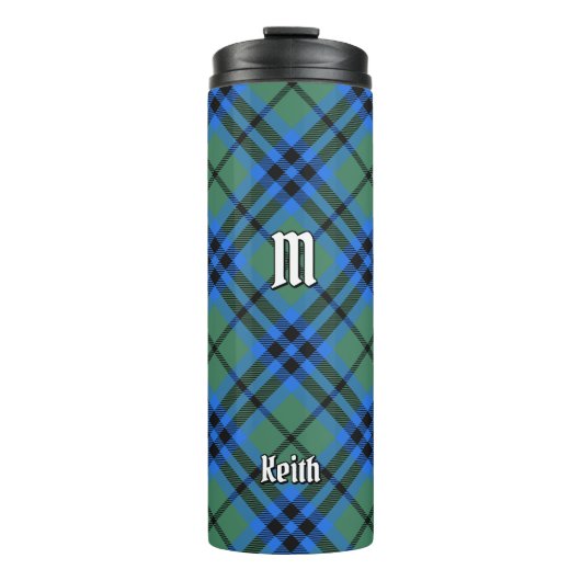 Clan Keith Tartan Thermal Tumbler Thermosbeker (Voorkant)