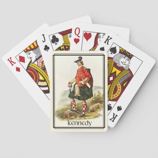 Clan Kennedy Classic Scotland Deck Speelkaarten (Achterkant)
