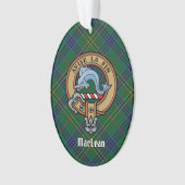 Clan Kennedy Crest over Tartan Ornament (voorkant)