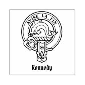 Clan Kennedy Crest Rubber Stamp Rubberstempel (Afrduk)