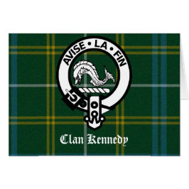 Clan Kennedy Crest Tartan