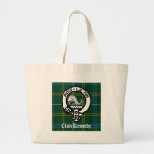 Clan Kennedy Crest Tartan Grote Tote Bag (Voorkant)
