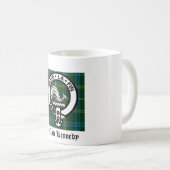 Clan Kennedy Crest Tartan Koffiemok (Voorkant rechts)