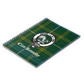 Clan Kennedy Crest Tartan Notitieboek (Linkerzijde)