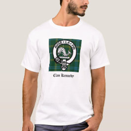 Clan Kennedy Crest Tartan T-shirt