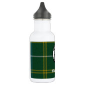 Clan Kennedy Crest Tartan Waterfles (Links)